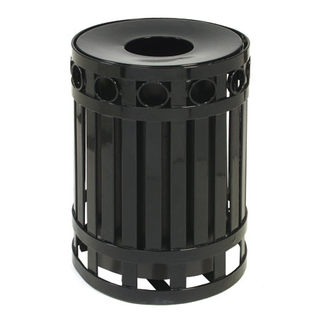 Ring Receptacle with Spun Metal Lid